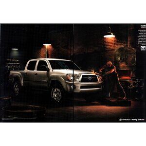 2007 Toyota Tacoma Pickup Truck 2 Pg Vintage Print Ad Blacksmith Forge Wall Art